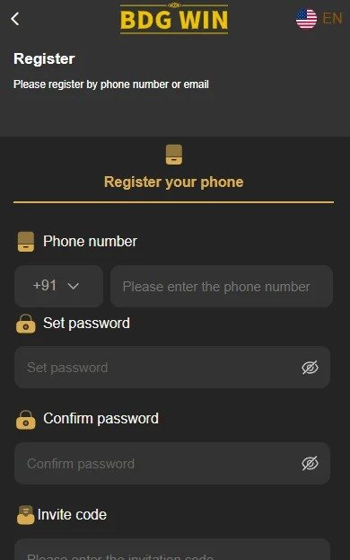 Click the register button